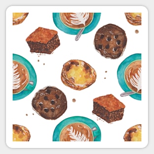 coffee and cake Sticker